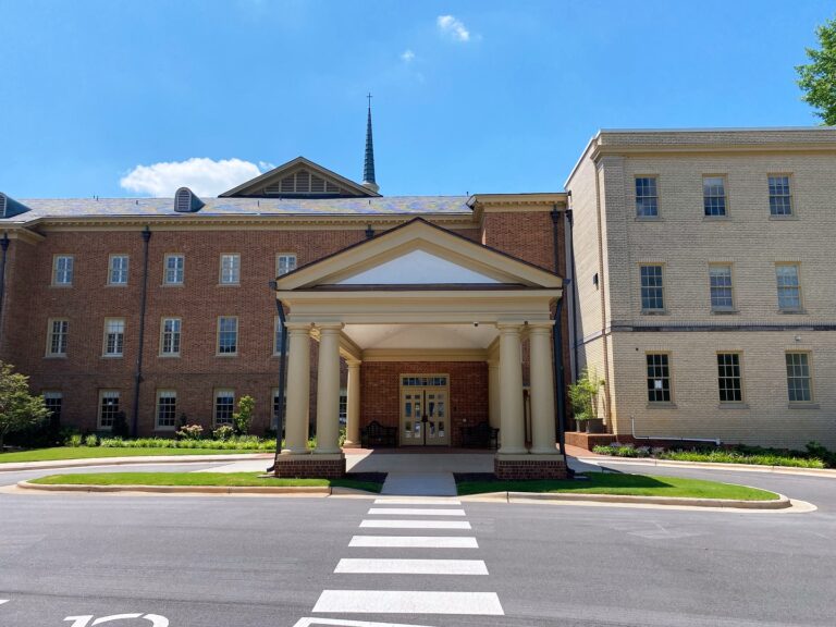 Hayes Barton Baptist Church Updated Entrance in Raleigh, NC